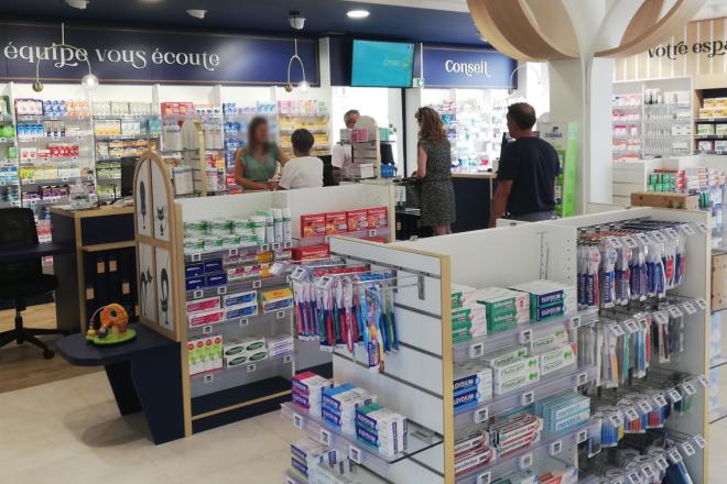 travaux pharmacie ouverte SEBAG