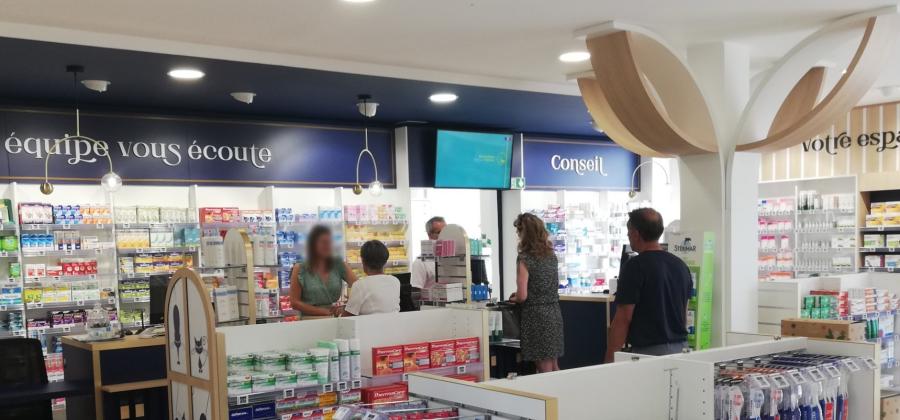 travaux pharmacie ouverte SEBAG