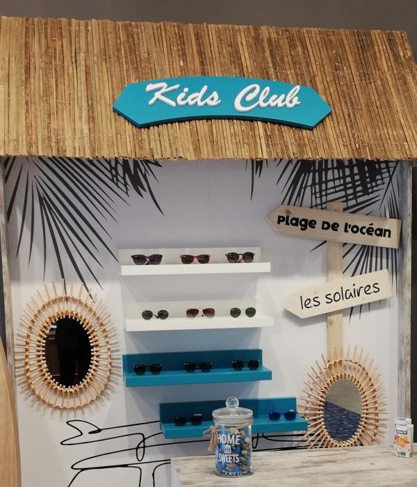 création d’un espace solaire enfant sur le thème de la plage