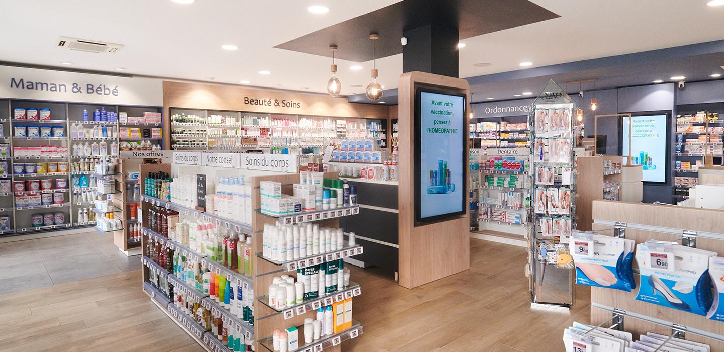 pharmacie comptoir numerique interactif