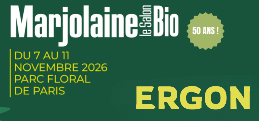 ERGON ECOLOGIE DESIGN SALON MARJOLAINE PARIS