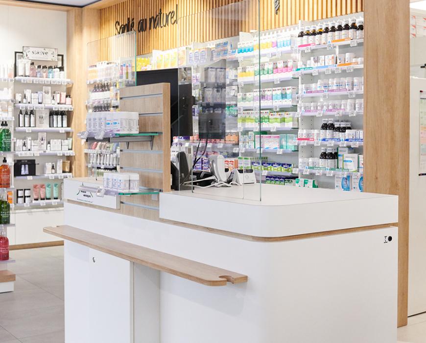 création mobilier transfert aménagement réagencement agencement aménagement relooking bois métal espace enfant maman bébé beauté nature soins bio espaces confidentiels cabine essayage vaccination pharmacie officine surface de vente espace d'attente back office orthopédie comptoir linéaires décoration travaux jbcc agenceur jbcc agencement