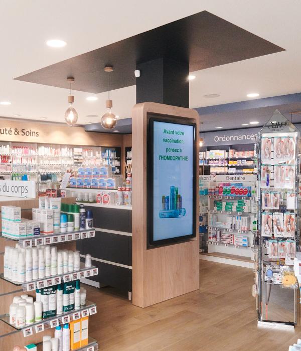 pharmacie comptoir numerique interactif