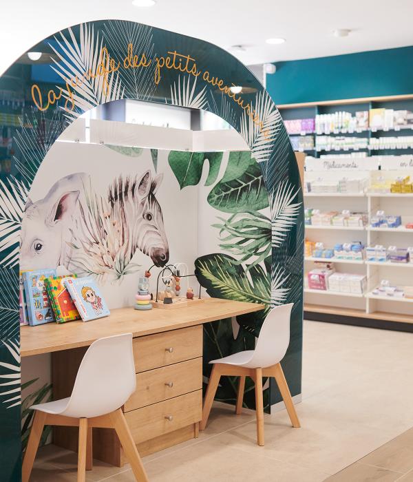  meubles comptoirs sur mesure tendance design espace enfant ludique coloré